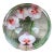 Emilio Robba White & Pink Phalaenopsis Orchid Centerpiece Resin Bowl For Sale