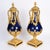 Metal Lidded Vases in Sèvres Blue Porcelain and Gilded Bronze, Set of 2 For Sale - Image 7 of 10