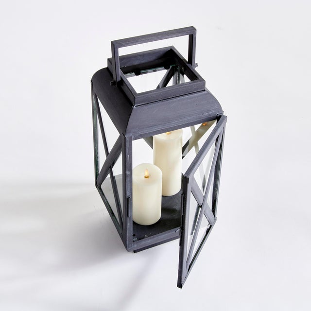 Kenneth Ludwig Chicago Terrazza Outdoor Lantern Small For Sale - Image 4 of 6