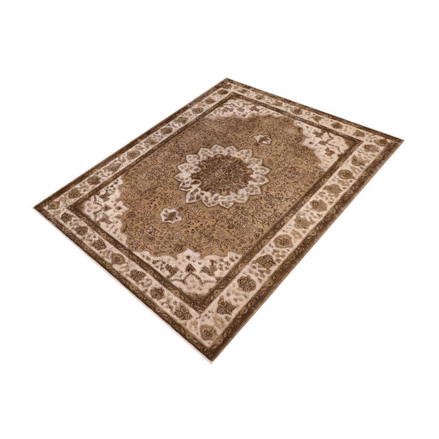 Elevate your home with the timeless beauty of a handmade Persian rug, renowned for its exceptional craftsmanship, rich...