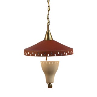 Swedish Modern Ceiling Lamp, 1950s For Sale
