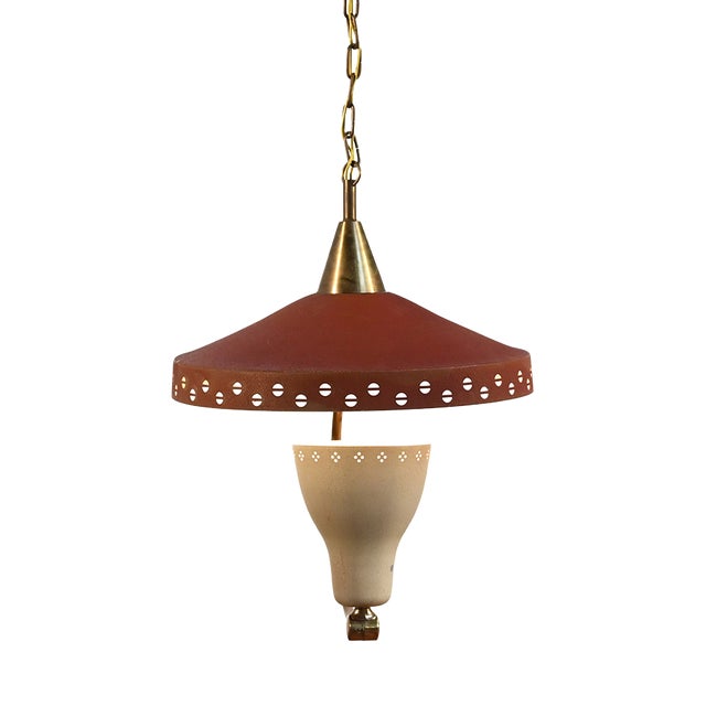 Swedish Modern Ceiling Lamp, 1950s For Sale