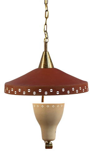 Swedish Modern Ceiling Lamp, 1950s