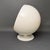 Design classic - original, restored “ball chair” by asko in white with orange fabric. design: 1963–65 by eero aarnio (born...