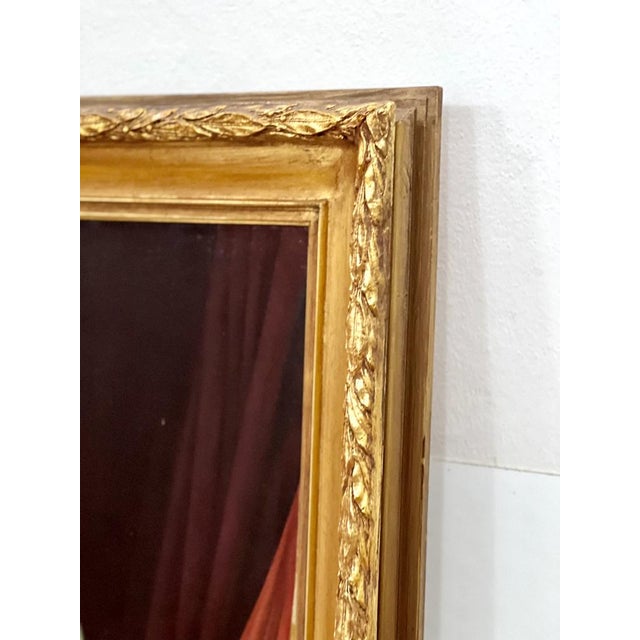 Xaver Diblik, Napoleon Bonaparte Portrait, 1950, Painting For Sale - Image 13 of 18