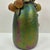 1900 - 1909 1900s Clément Massier Art Nouveau Pottery Vase With Iridescent Apple Design 14"h X 8"w For Sale - Image 5 of 16