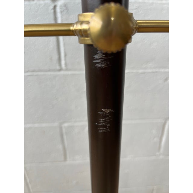 Mid Century Brass and Iron Valet For Sale In New York - Image 6 of 12