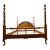 Vintage Thomasville American Oak King Size Bed For Sale