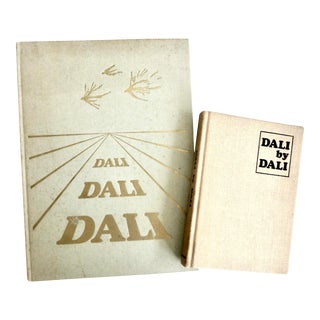 The Dali Double Set of 2 Vintage Dali Art Books For Sale