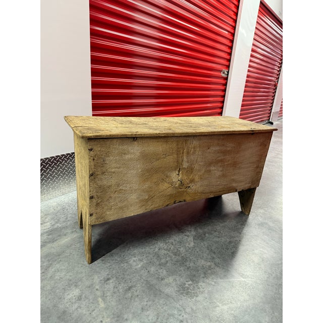 19th Century European Antique Hand Carved Trunk For Sale - Image 5 of 6