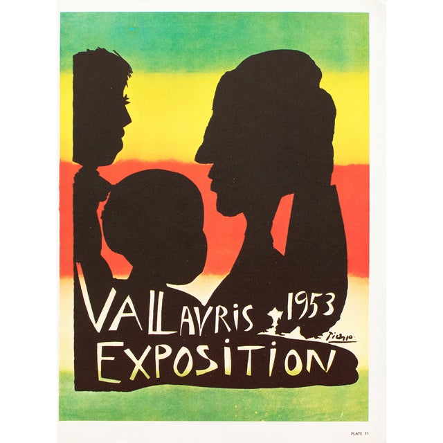 1957 After Pablo Picasso, Poster "Vallauris Exhibition 1953" For Sale In Dallas - Image 6 of 6