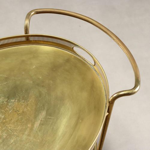 Vintage Brass Trolley, 1960s For Sale - Image 4 of 15