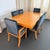 Wood 1970s Modernist Extension Burl Dining Set by Milo Baughman for Thayer Coggin For Sale - Image 7 of 15