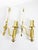 Neoclassical Style Brass Wall Sconces, France, 1960s, Set of 2 For Sale - Image 10 of 12