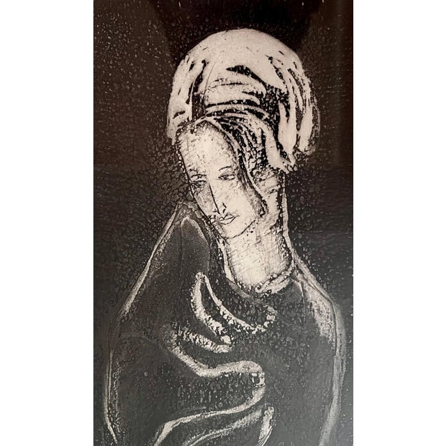 1970s Black & White Print of Female by E. Strectfeld, pencil signed, 10/50 For Sale - Image 5 of 9