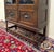Antique English Bookcase Bookshelf Cabinet Double Door Barley Twist Oak c.1930s For Sale - Image 9 of 17