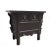 Chinese Early 20th Century Dark Brown Antique Coffer Table with Two Drawers For Sale - Image 3 of 10