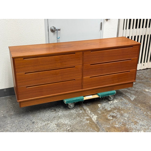 Nils Jonsson for Torring Møbelfabrik Six Drawer Dresser, Circa 1960's For Sale - Image 10 of 11