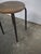 1960s Beech and Iron Foot Stool, 1960s For Sale - Image 5 of 9