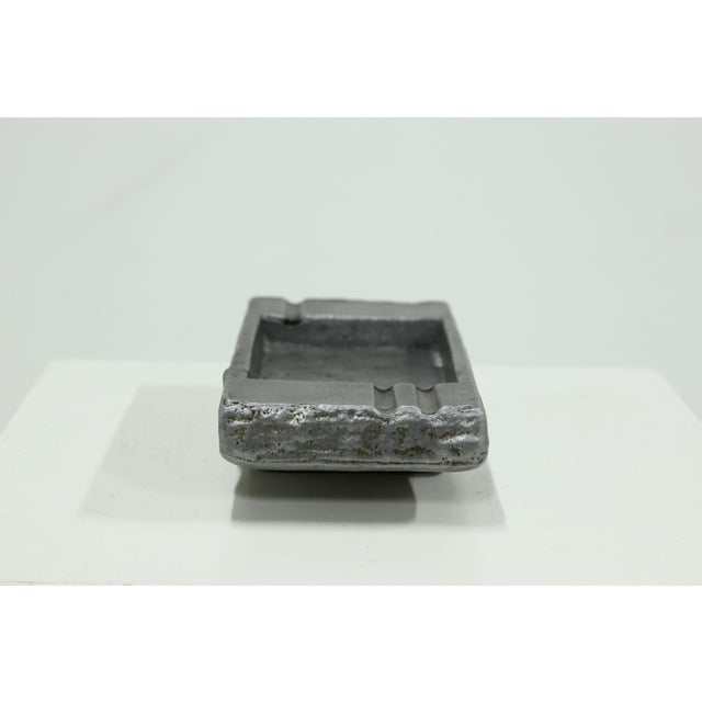 1960s Brutalist Cast Aluminium Ashtray Willy Ceysens, 1960s For Sale - Image 5 of 7