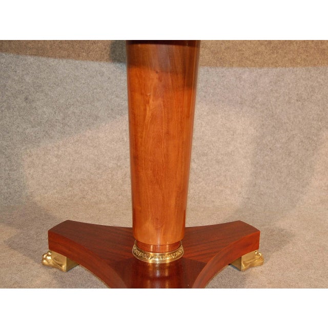 Pedestal Table with Claw Feet, 1940s For Sale - Image 6 of 12