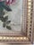 Textile Antique Style Signed Floral Oil Painting of Pink Roses by M. J. Bennett, Dated 1905 For Sale - Image 7 of 8