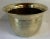 Vintage Hammered Brass Planter For Sale - Image 4 of 9