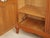 Brown French Style Oak Display Cabinet with Glass Front For Sale - Image 8 of 12