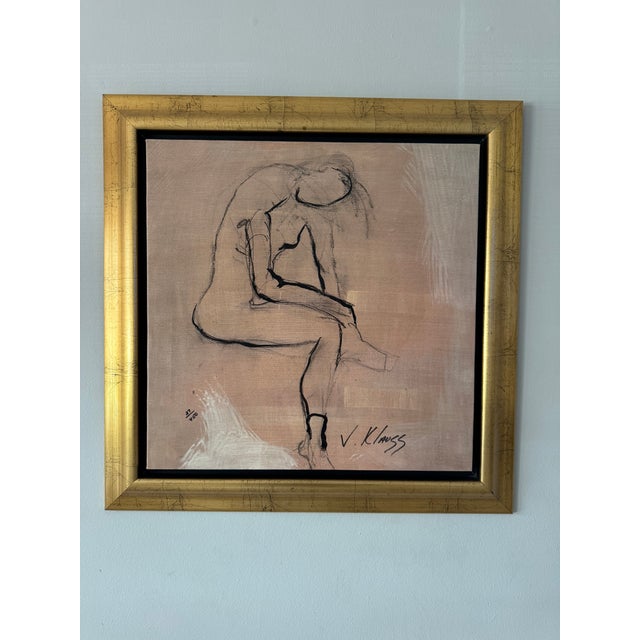 Signed Victor Klauss (German, 20th Century School) Intermission I & Intermission II For Sale - Image 11 of 11