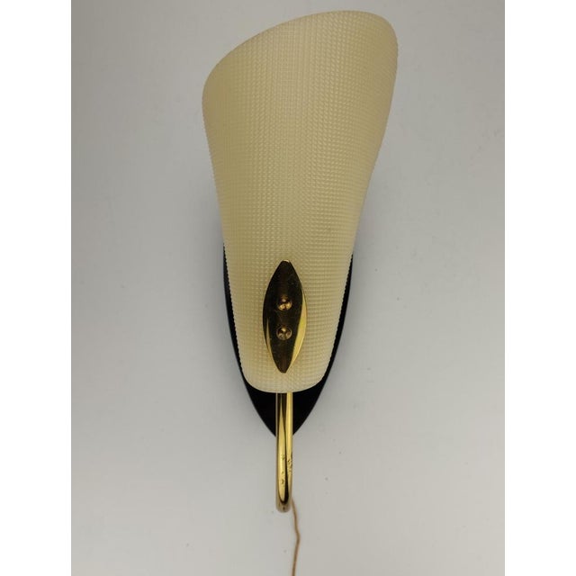 Mid-Century Plastic Wall Lamp, 1950s For Sale - Image 12 of 14