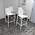 White Mario & Claudio Bellini for Heller Bellini Outdoor Barstools, Set of Four For Sale - Image 8 of 12