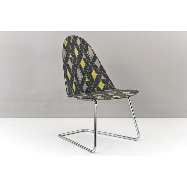 Metal Cantilever Chair by Walter Pabst for Mauser, Germany, 1955 For Sale - Image 7 of 12