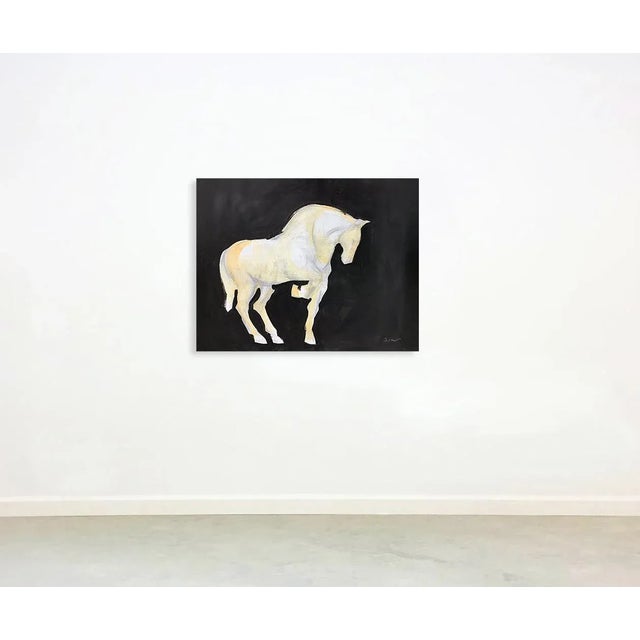 Contemporary Tang Echo Ii, Work on Paper, Equestrian, Drawing For Sale - Image 3 of 5