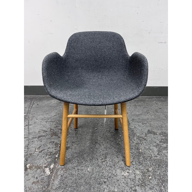 Design Plus Gallery presents the Form Armchair by Simon Legald for Normann Copenhagen. A contemporary shell chair with...