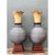 Vintage Monumental Sculptural Wood Urns - A Pair For Sale - Image 12 of 12