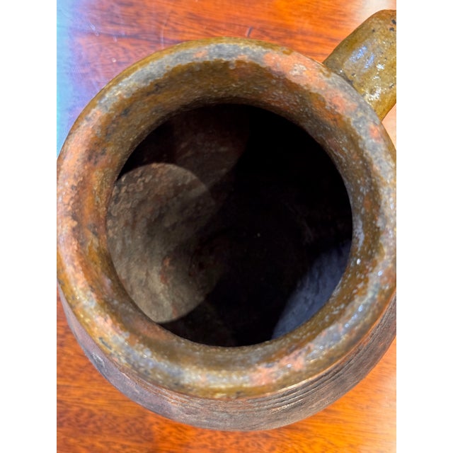 French 19th Century Terra Cotta Jug For Sale - Image 3 of 6