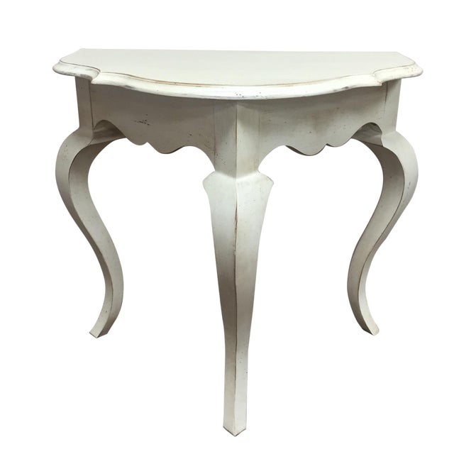 Half Circle Accent Table Chairish