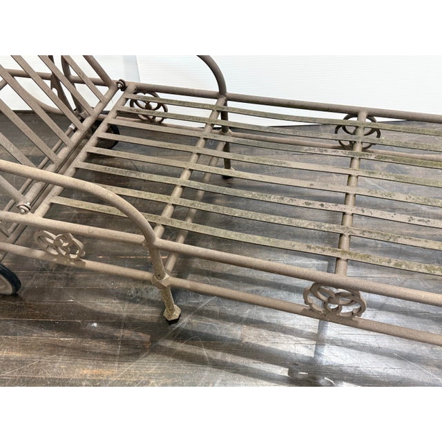 Terra Furniture Renaissance Outdoor Chaise For Sale - Image 11 of 12