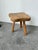 Freeform Elm Tripod Stool, 1950 For Sale - Image 12 of 18