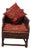Scottish School Leather Fireside Chair, 1920 For Sale
