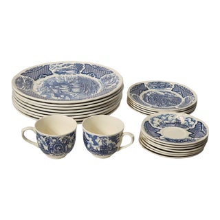 1980s Alfred Meakin Fairwinds Collection - 22 Pieces For Sale