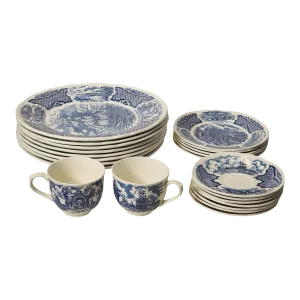 1980s Alfred Meakin Fairwinds Collection - 22 Pieces