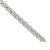 Vintage Unisex Platinum 2.3mm 32” Solid Oval Rolo Cable Link Chain Necklace For Sale - Image 4 of 8