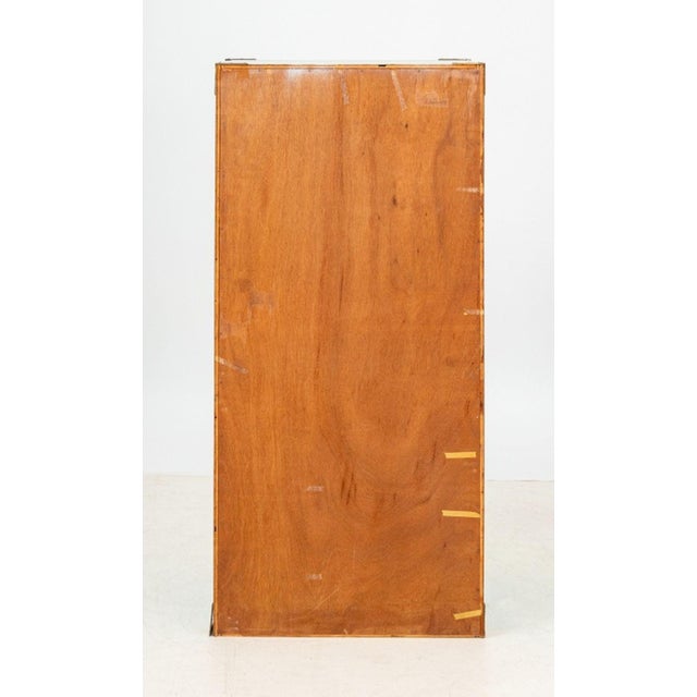 Wood Late 20th Century Campaign Style White Painted Chest of Drawers For Sale - Image 7 of 7