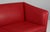 Two-Seater Sofa in Red Leather by Ole Wanscher For Sale - Image 5 of 8