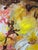 Mid-Century Modern Floral Abstract Acrylic on Board For Sale - Image 16 of 18