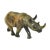 Late 20th Century Verdite Rhino Stone Sculpture For Sale In Denver - Image 6 of 6