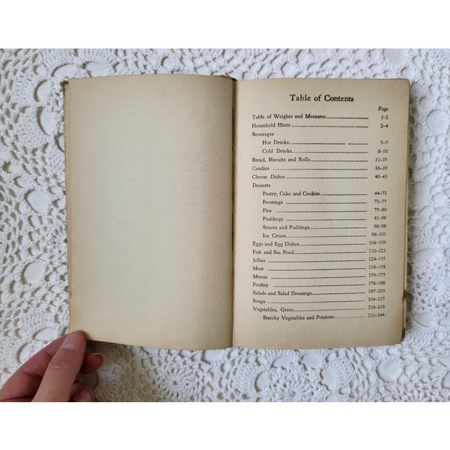 1920s 1920s/1930s, Detroit Times Cook Book, Practical Recipes for the Housewife For Sale - Image 5 of 13