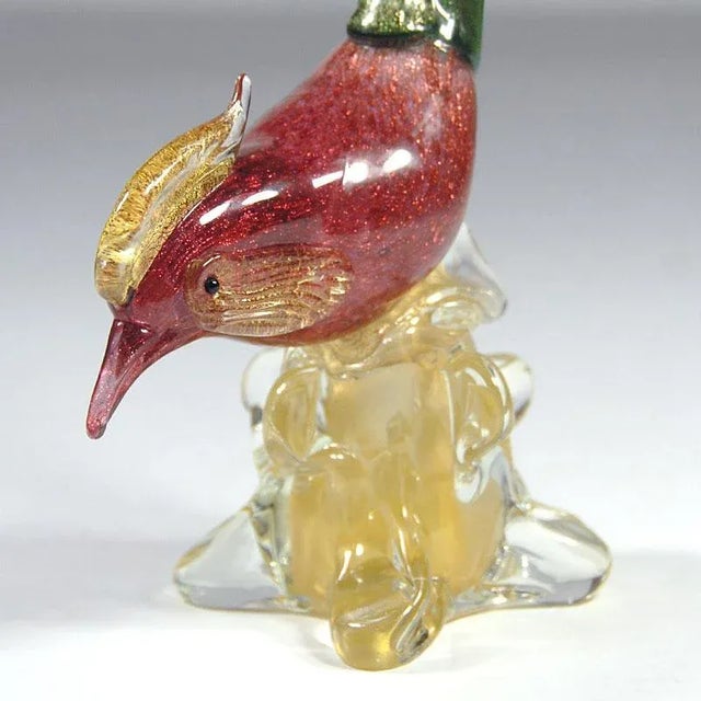 置物 Murano , antique Lot - (3) Murano Glass Vases & Angel Figure