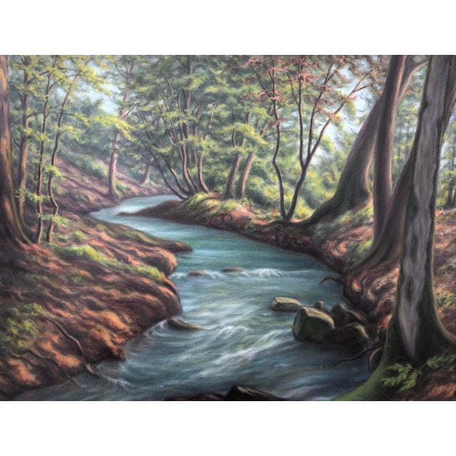 Jules Robert Chatelain, La Drize de Troinex, Genève, 1963, Oil on Canvas, Framed For Sale - Image 10 of 10